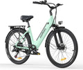 HillMiles Elektrofahrrad für Erwachsene, 26 Zoll, 7 Geschwindigkeiten, Elektrofahrrad mit 36 V, 13 Ah, 25 km/h & Autonomie von 80, IP65 wasserdicht