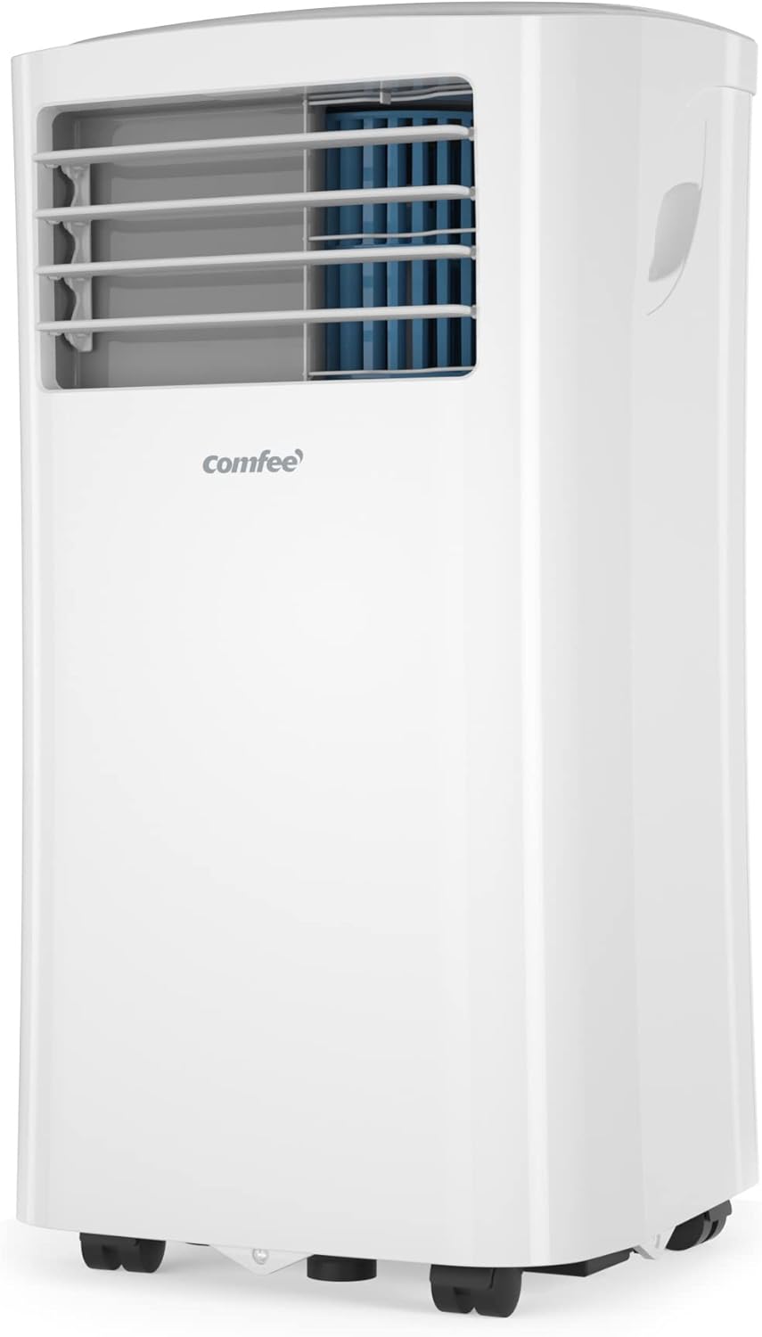 Comfee MPPH-09CRN7 mobiles 3-in-1 Klimagerät für Räume bis 31 m², 9.000 BTU/2,6 kW, Klasse A, R290, 17–35 C