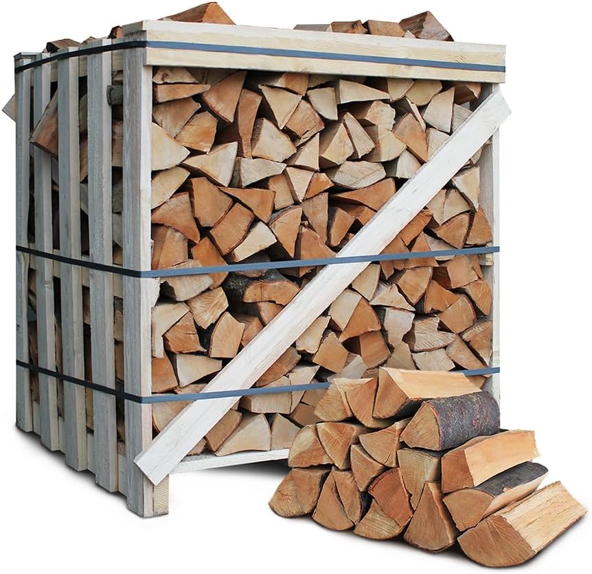 Brennholz Buche Grill, Scheitänge 25 cm, 33 cm, Smoker (Scheitlänge 25 cm), 1,6 SRM/ 1RM, 1 Palette