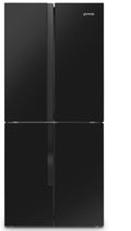 Gorenje NRM818EMB French Door Kühl-Gefrier-Kombination, 256 Liter, Feuchteregler 1 Eierbehälter, Schnellkühlen