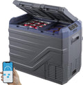 VEVOR 12 Volt Car Refrigerator, 40 L Dual Zone Car Refrigerator Fridge, -4 to 68 Adjustable Range