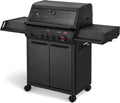 Enders Gasgrill MONROE PRO 4 SIKR TURBO SHADOW, 4,2 kW, 4-Edelstahlbrenner, 800 C TURBO ZONE, #8366