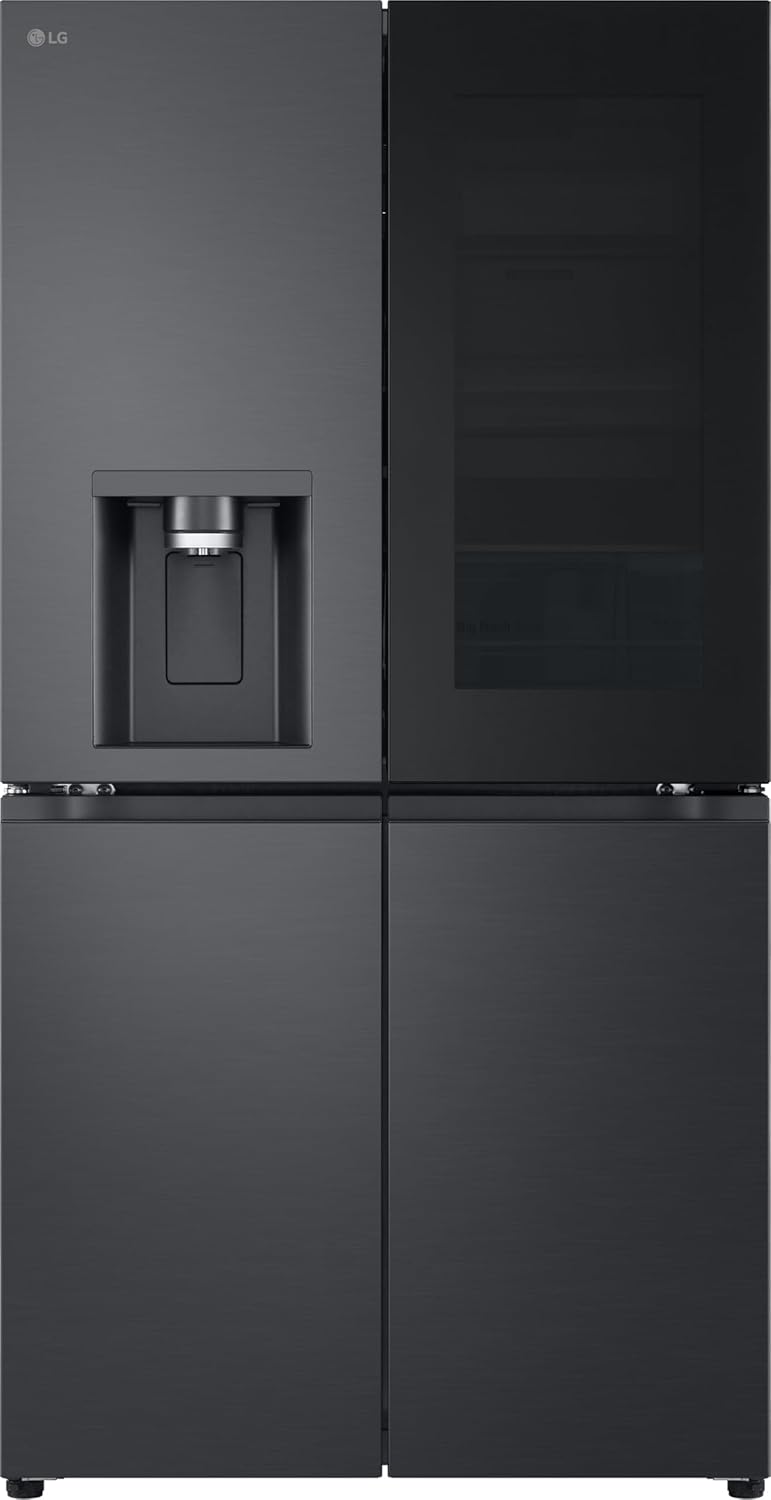 LG GMK961EV3E Multi-Door Kühlschrank, Maße (BxHxT): 91,4 × 179,2 × 72,9 cm, NoFrost, App-Steuerung, Stauraum, Wasserspender