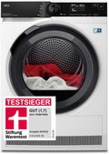 AEG Wärmepumpentrockner 8 kg, Serie 9000: AbsoluteCarePlus Daunentrocknung, Punktgenaue Trockenergebnisse mit 3D-Scan Restfeuchteermittlung