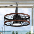 Deckenventilator, Fernbedienung, Timer, dimmbares Licht, wasserbeständig