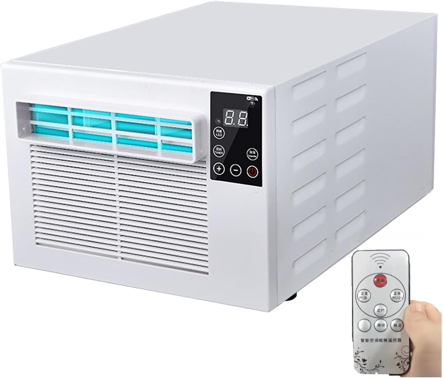 Tragbare R32-Kompressor-Klimaanlage für Zelt und Wohnmobil bis 5 m², 280 W, Kühlen, Entfeuchten, unter 45 dB