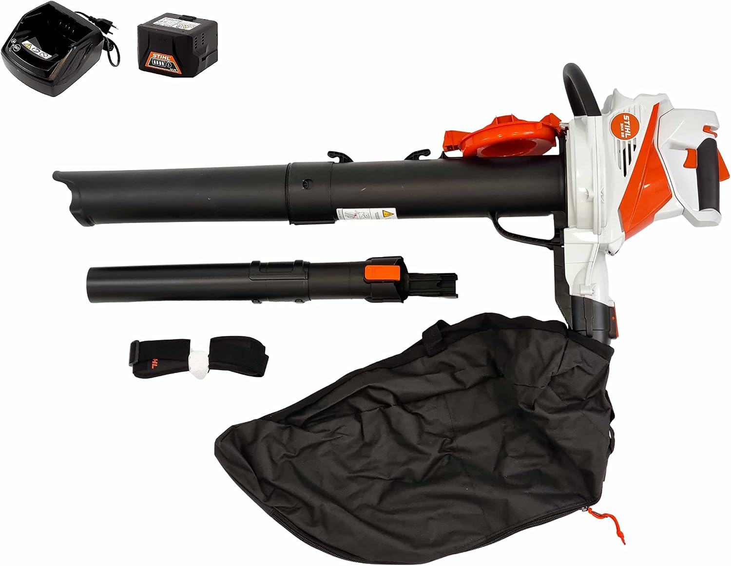 STIHL Akku Saughäcksler SHA 56 (+ Akku AK20 +, Schallleistungspegel: 94 dB(A), 40 Liter