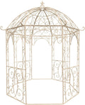 CLP Rosenpavillon aus Eisen Leila, Farbe: antik-Creme
