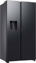 Samsung RS80F66KBFEF Side-by-Side, 178 cm, 634 l, Inverter, AI Kühlschrank mit Gefrierfach, Wasserspender
