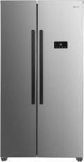 Bauknecht SBS C90 IN Side-by-Side, leise 39 dB, Dual Cool Total NoFrost, Inverter-Kompressor, Stauraum, Superkühlfunktion, Edelstahloptik