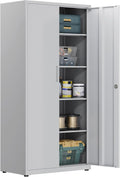Aktenschrank, 180 × 80 × 40 cm, eine Tragfähigkeit von 80 kg pro Regal, 2 cm, Beine): 40 × 80 × 181, verstellbar