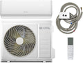 BE COOL Split-Klimagerät, 5,1 kW, 54 dB, Fernbedienung, App-Steuerung, Kühlen: 5100 Watt/Heizen: 5100 Watt, max. 160 m³, 4m Quick Connector