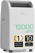Mobile Klimaanlage, Klimagerät mit Timer, Mobiles Klimagerät mit Abluftschlauch für Räume bis zu 43m²/120m³, R290