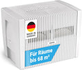 Venta Luftbefeuchter LW45 Classic Original, sehr leise 20 dB(A), großer 10 l-Tank, bis 68 m², Luftbefeuchtung, Filter