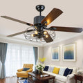 Deckenventilator, Fernbedienung, dimmbares Licht